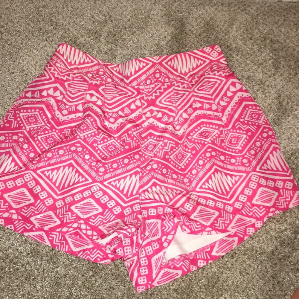 Aztec Print Shorts